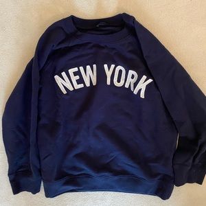 J.CREW “New York” CREWNECK